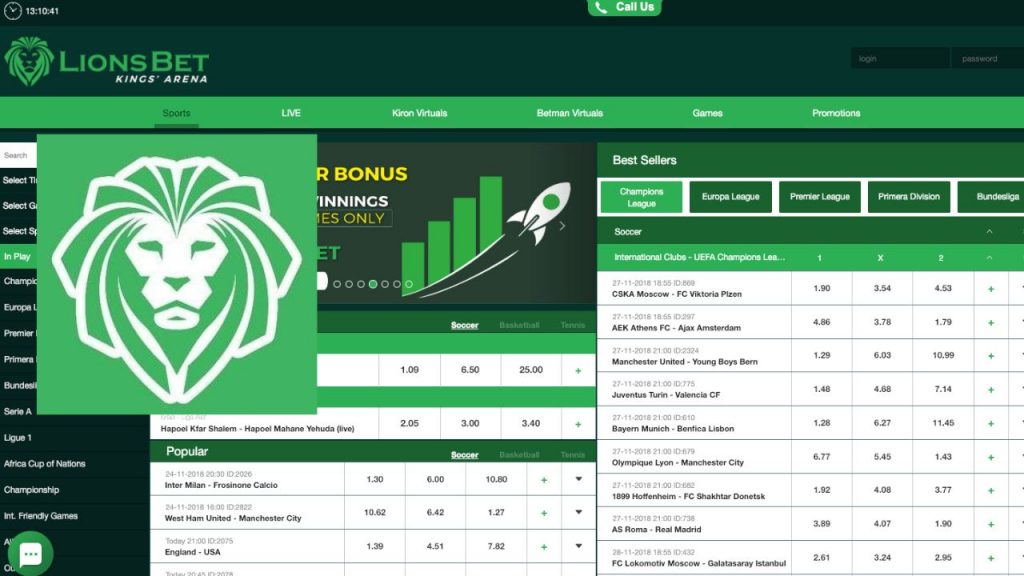 Lionsbet sports betting website in India